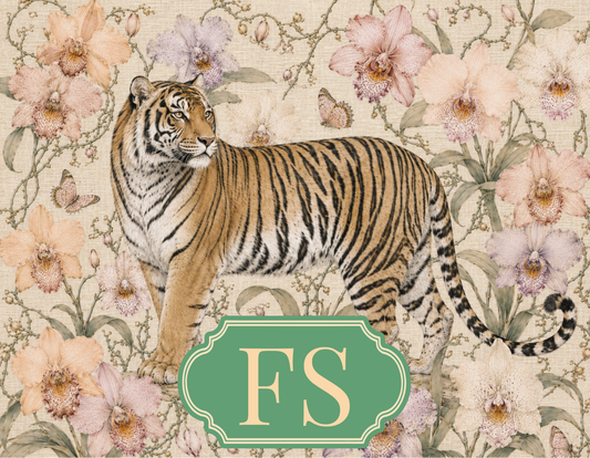 Luxe Tiger - Among the Orchids