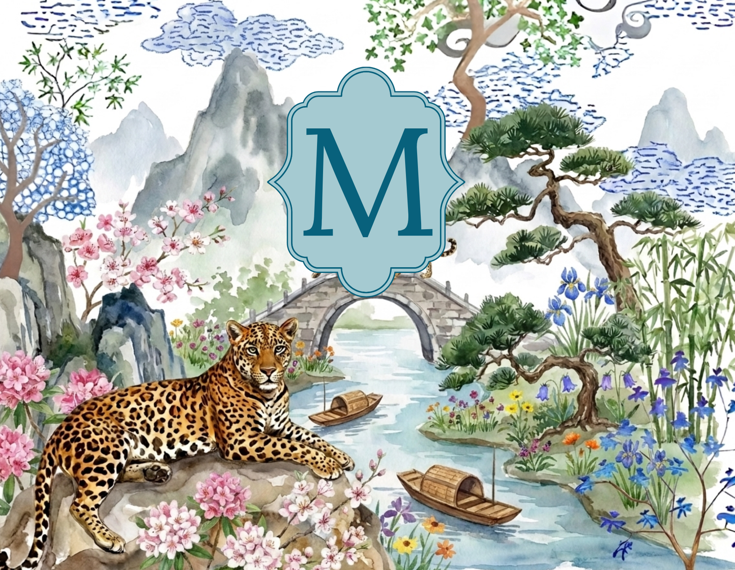 Chinoiserie - Landscape Scene 3, Prince of the Valley