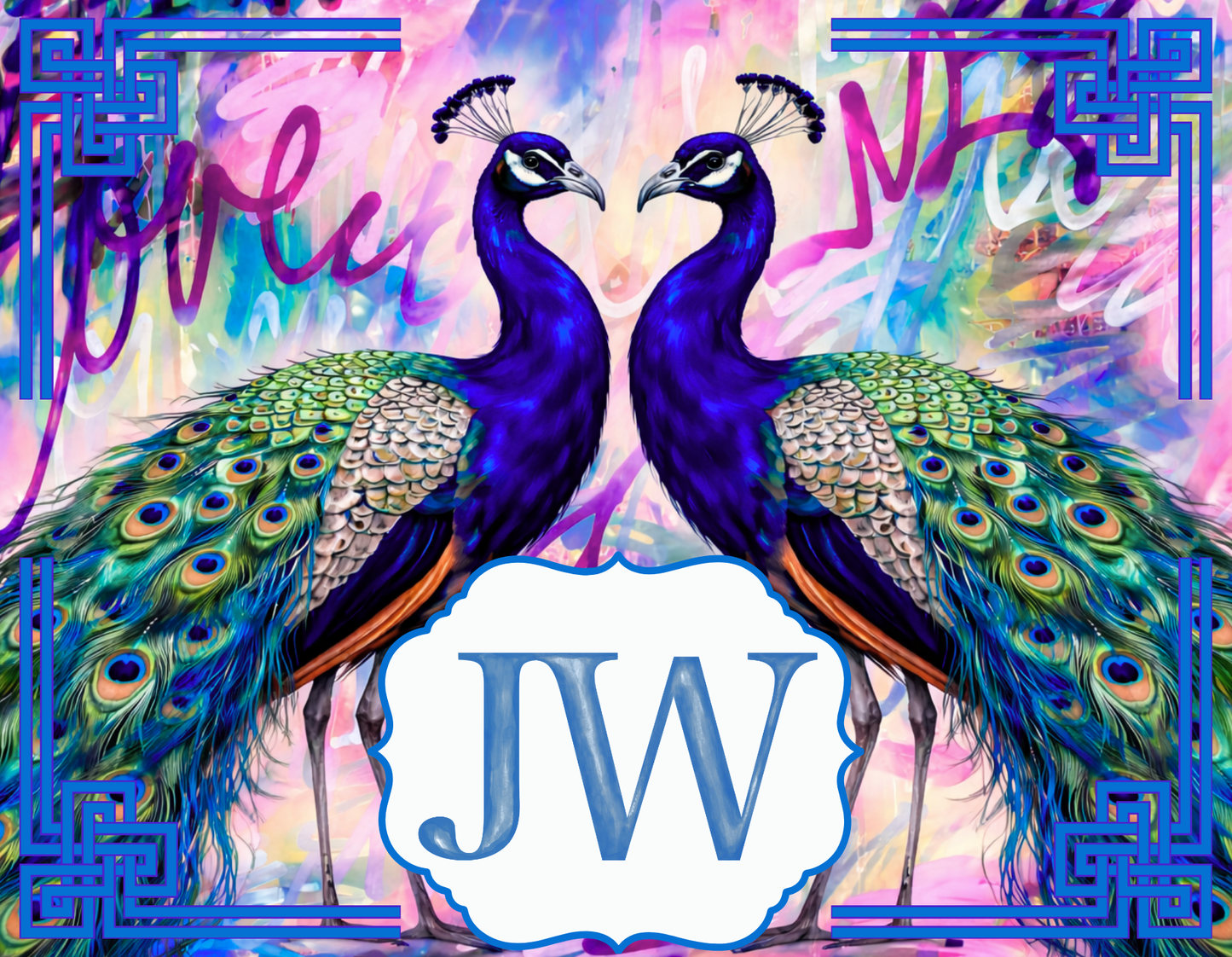 Peacock - Mirror Image Mahjong