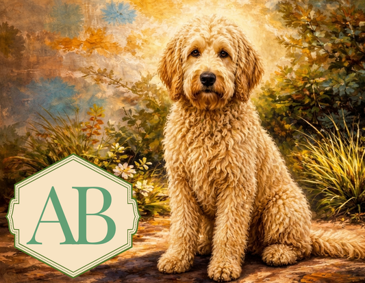 Dog - Golden Doodle Wants to Play