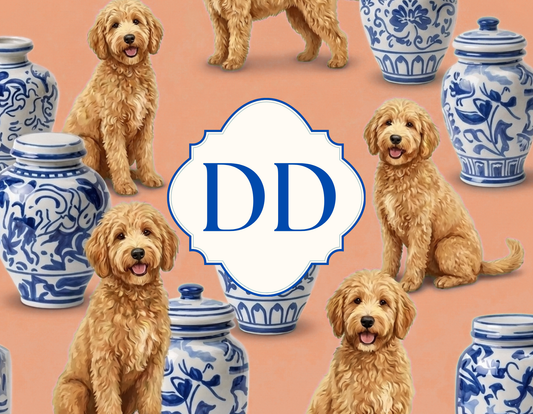 Dog - Golden Doodle Strikes a Pose