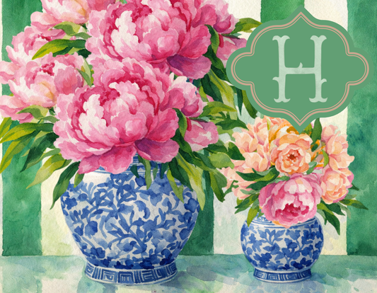 Floral - Peonies in Bloom 1