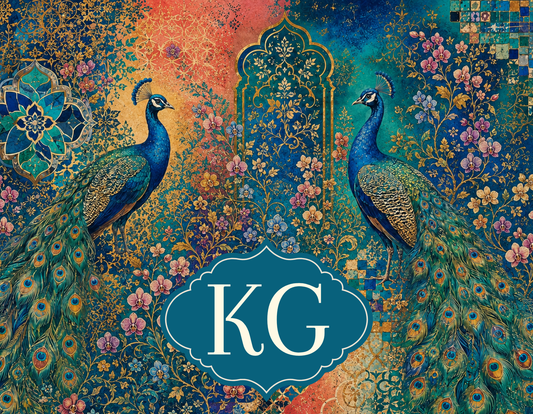 Pattern Play - Pretty As A Peacock