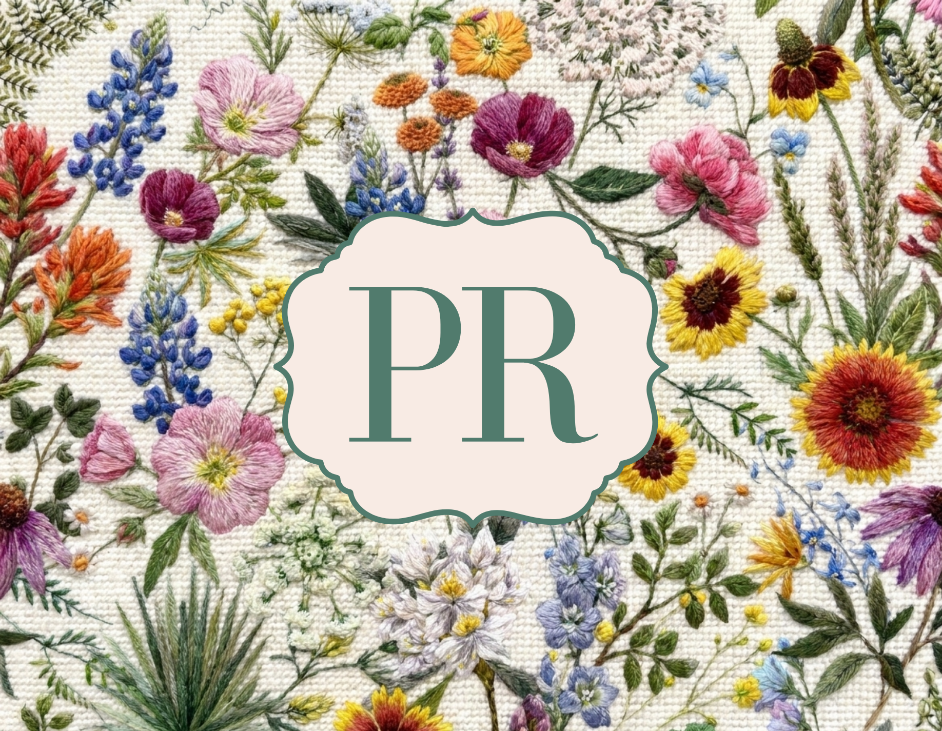 Needlepoint Floral - Americana Wildflowers 1
