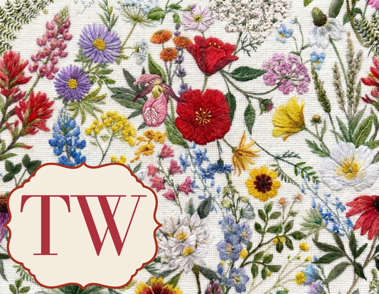 Needlepoint Floral - Americana Wildflowers 3