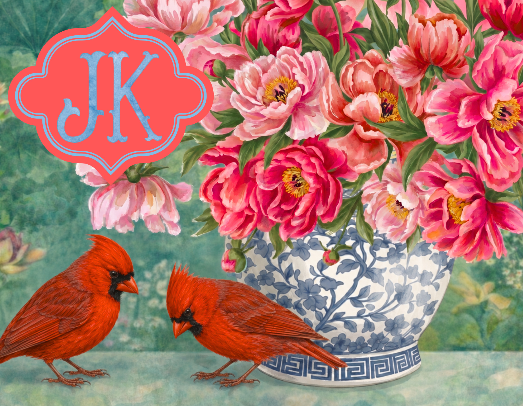 Birds - Cute Cardinals Chirping