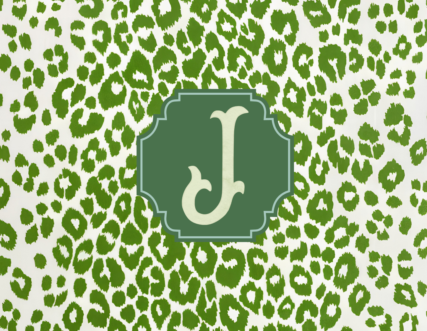 Prints - Seeing Green Leopard