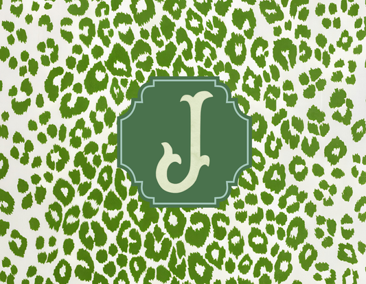 Prints - Seeing Green Leopard