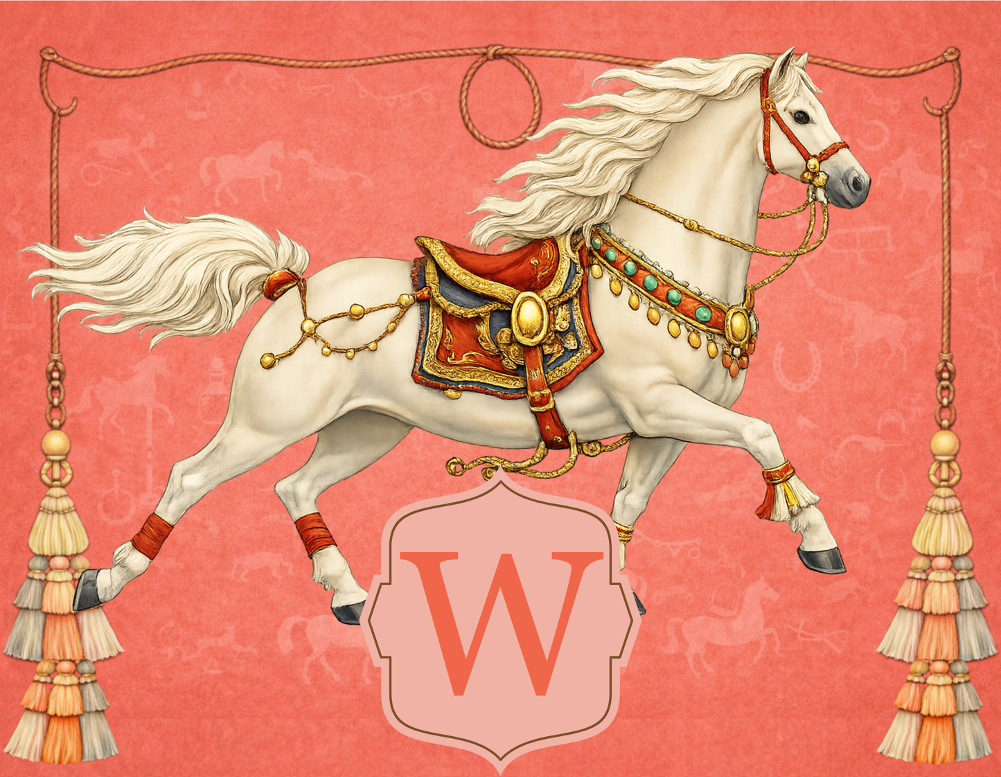 Year of the Horse - Peach Perfection