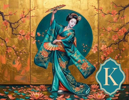 Gilded Geisha - Dancing Beauty