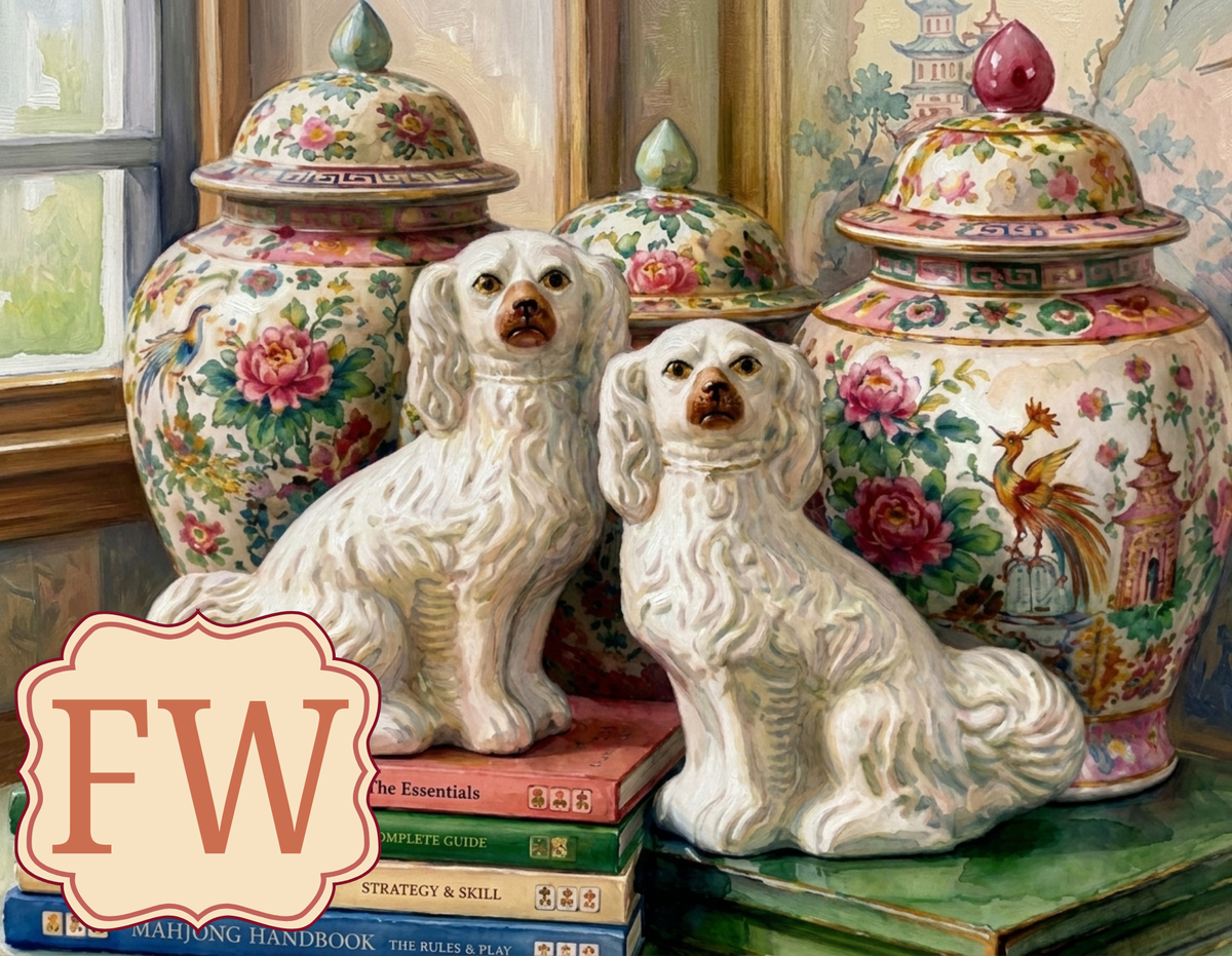 Staffordshire Dogs - A Little Light Reading 2