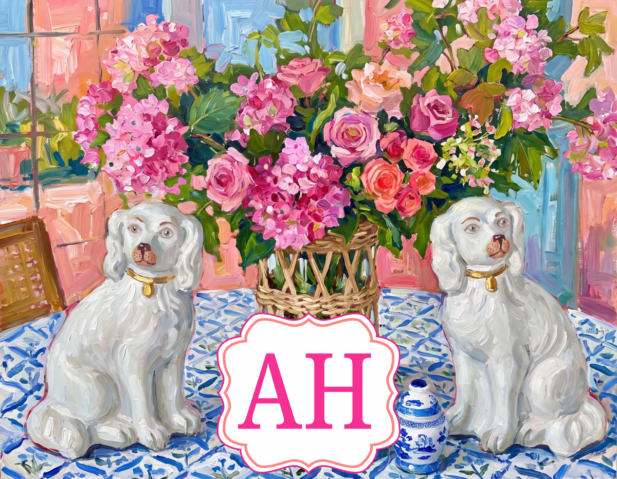 Staffordshire Dogs - Two for Tea