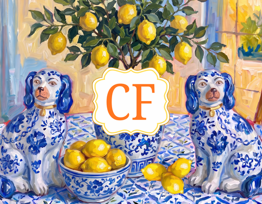 Staffordshire Dogs - Making Lemonade