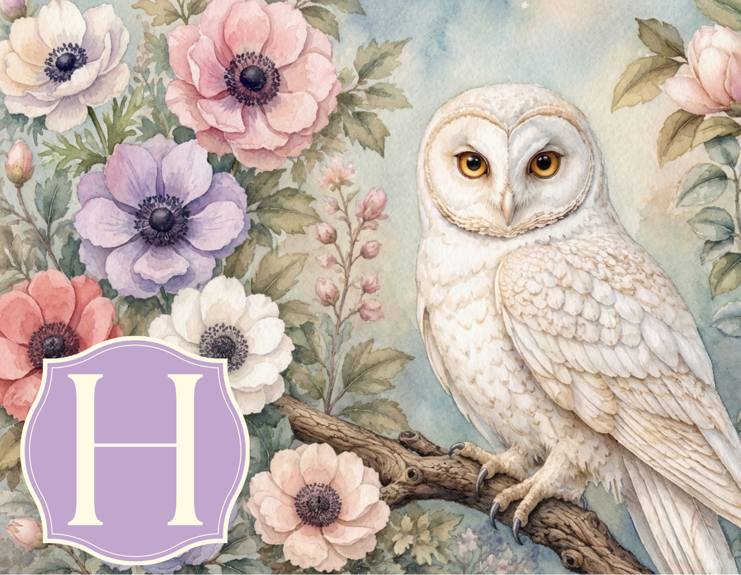 Owl - Wise and Wonderful White Owl