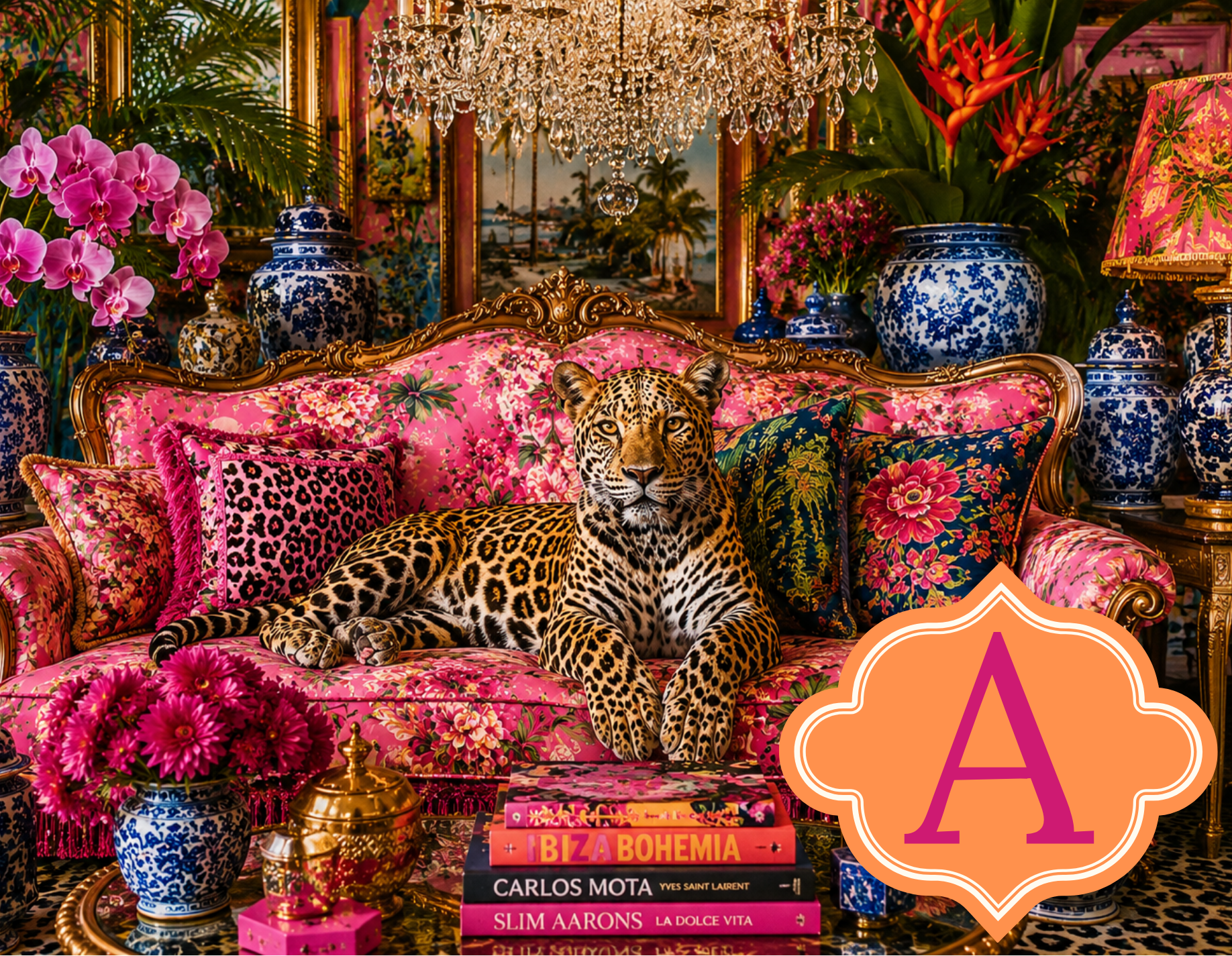 Leopard - Maximalist Leopard in Repose