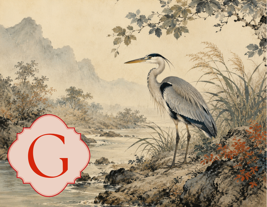 Heron - The Mighty Heron Watches Over the Water