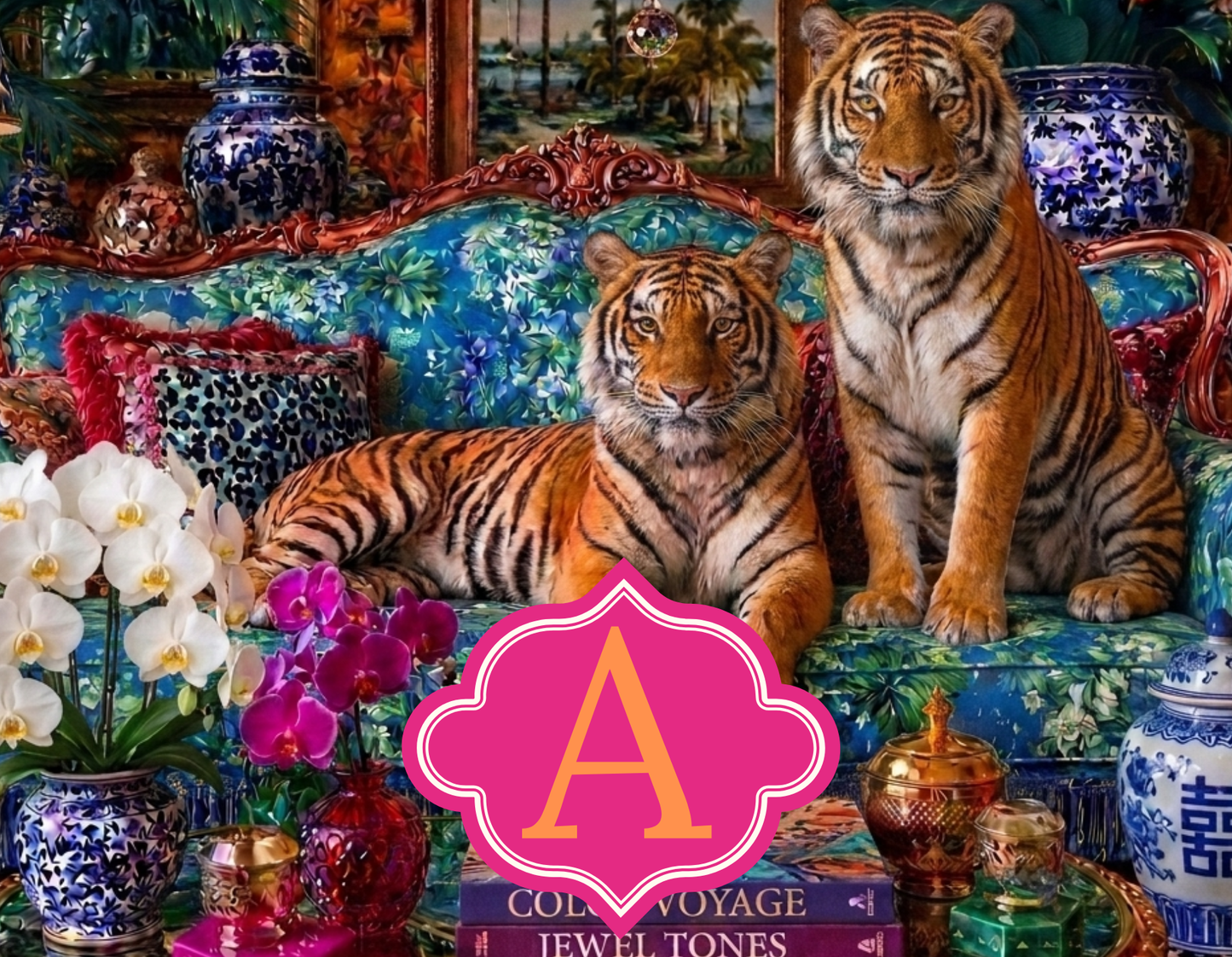 Tiger - Tiger Twins in Repose