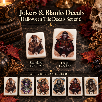 Halloween & Fall Tile Decal Collection