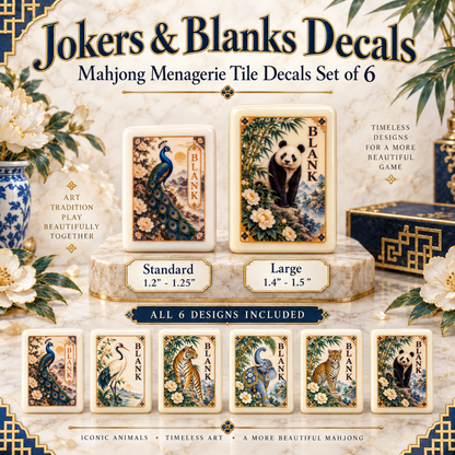 Mahjong Classic Everyday Decal Collections