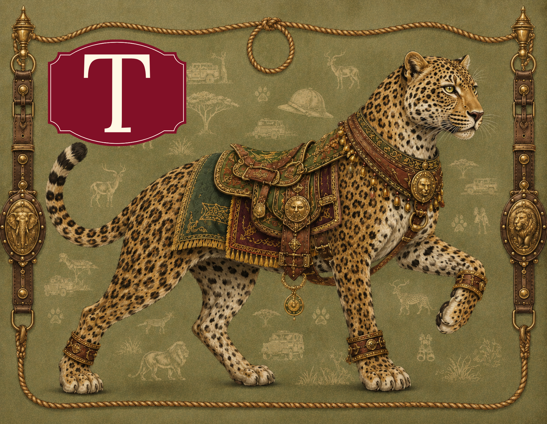 Leopard - The Great Mahjong Warrior