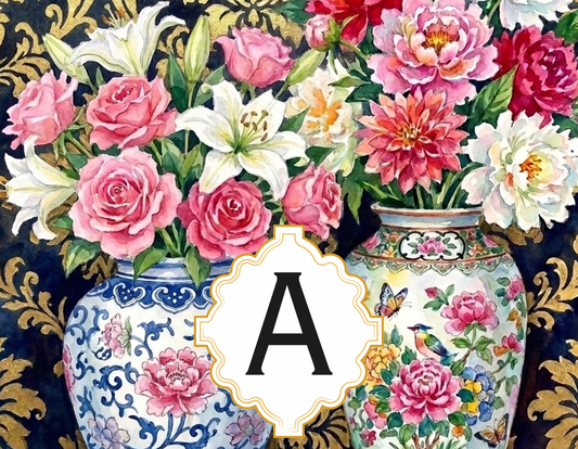 Floral - Grandmillennial Vignette 1