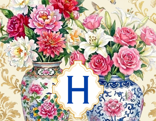 Floral - Grandmillennial Vignette 2
