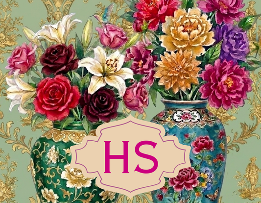 Floral - Grandmillennial Vignette 3