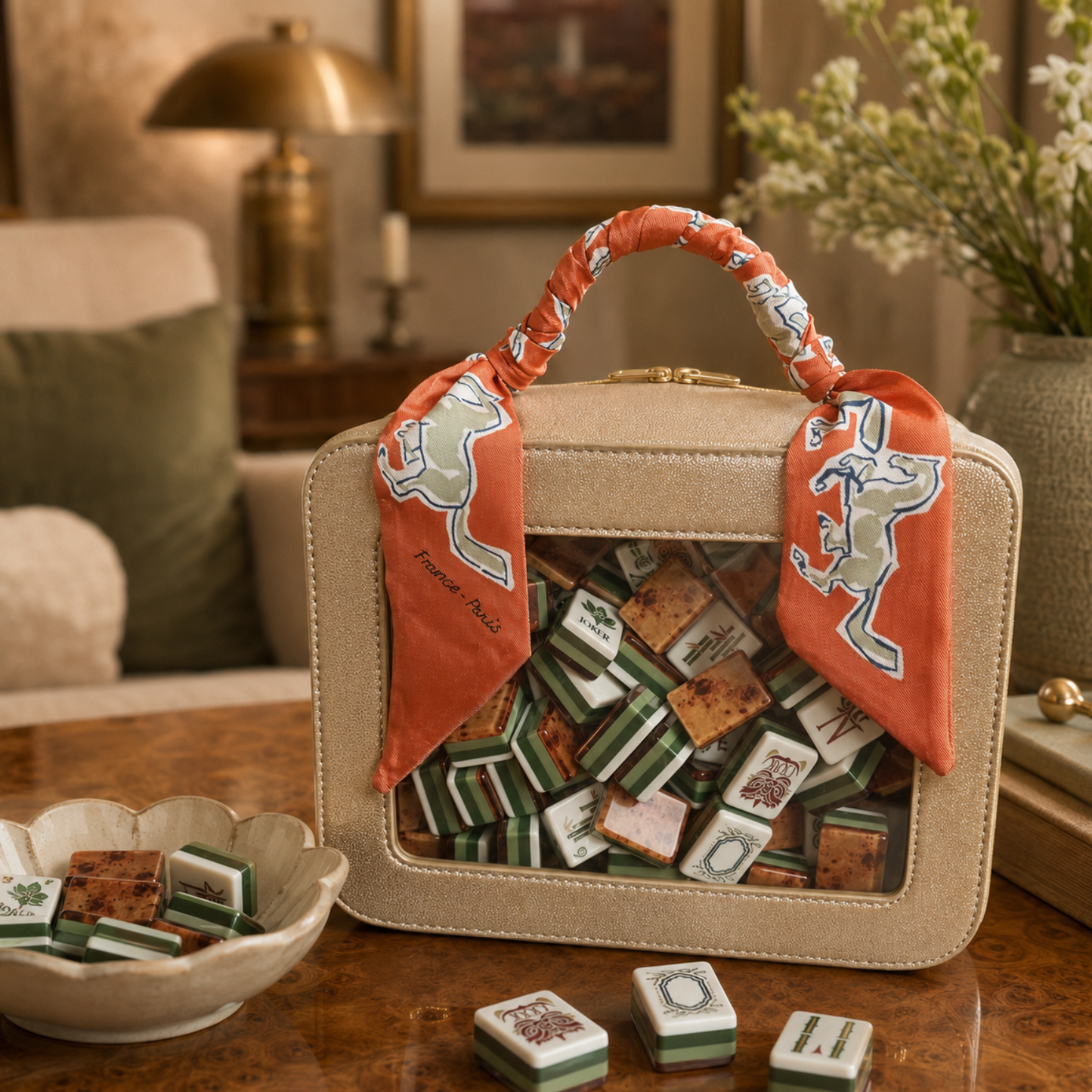 Totally Cute Tile Case with Twilly