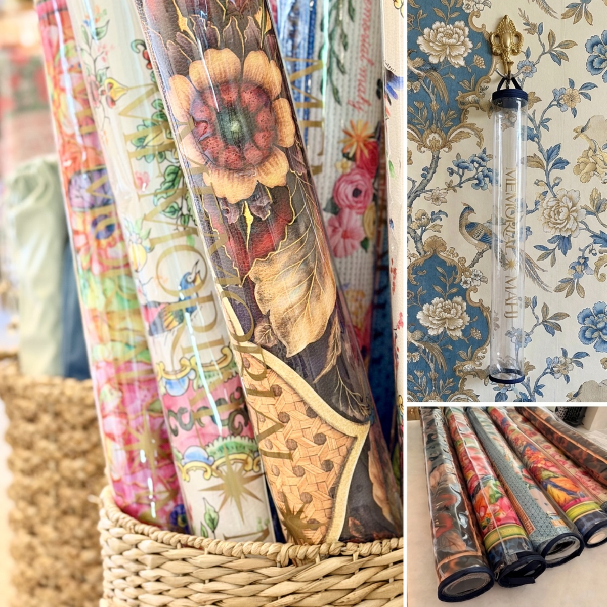 Lazy Daisy Needlepoint Floral Mat