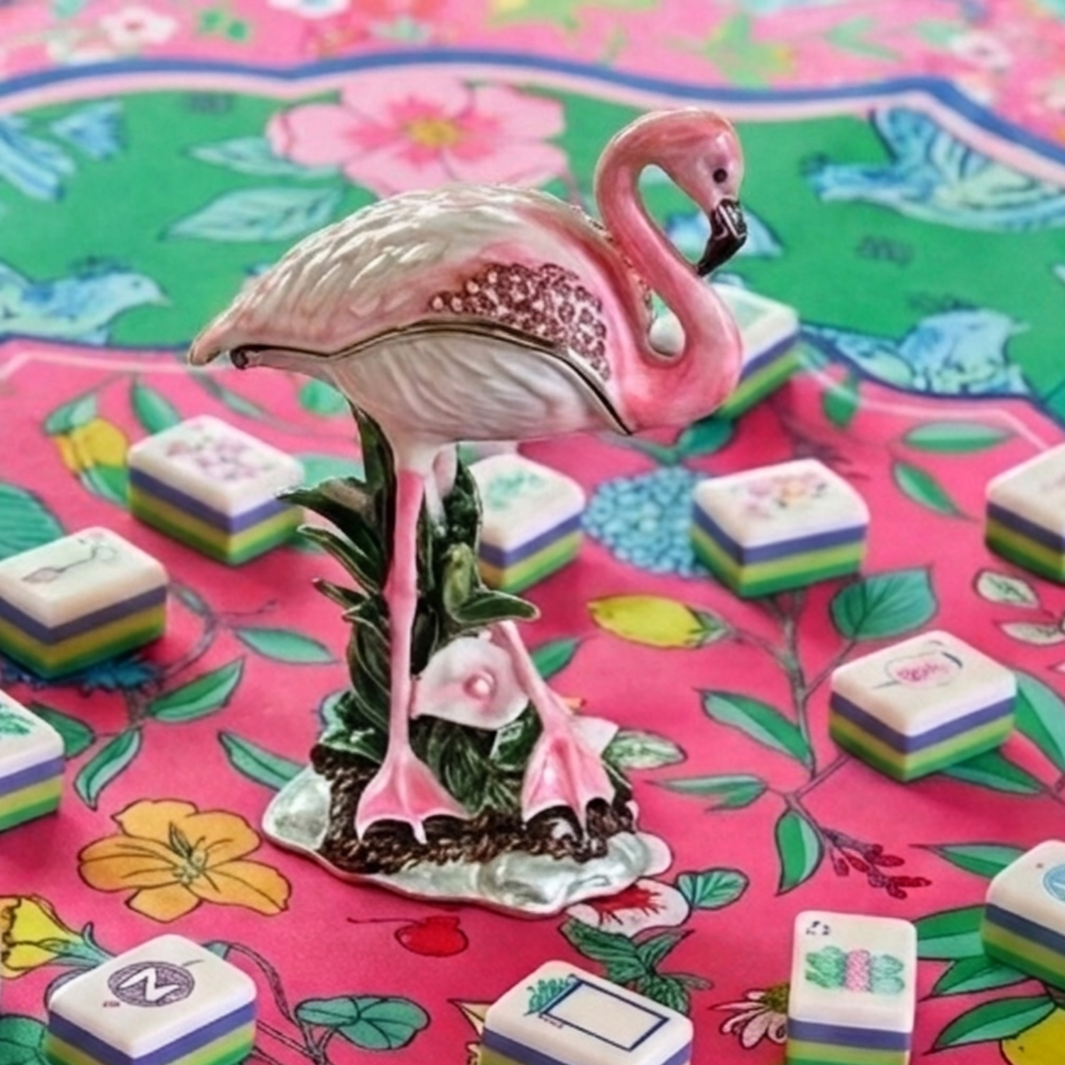 Bedazzled Bam Bird Dice Nest